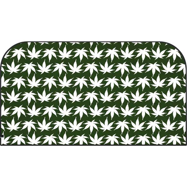 Marijuana Leaf White Pattern Nintendo Switch 2 (2025) with Joy-Con Skin