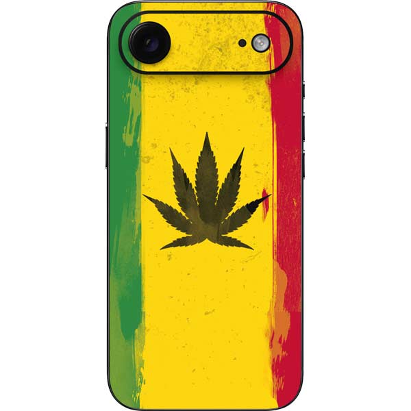 Marijuana Rasta Distressed iPhone 17 Air Skin