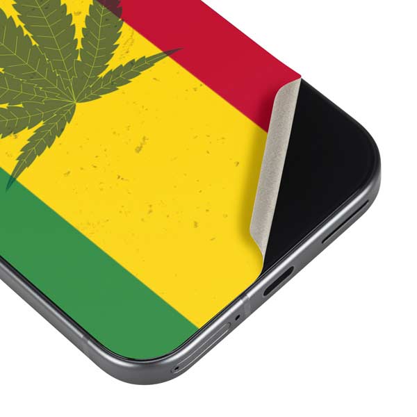 Marijuana Rasta Flag Google Pixel 10 Pro XL Skin
