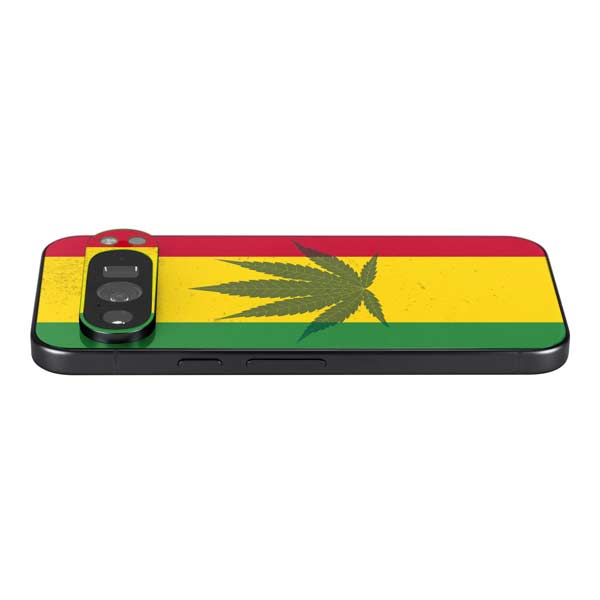 Marijuana Rasta Flag Google Pixel 10 Pro XL Skin
