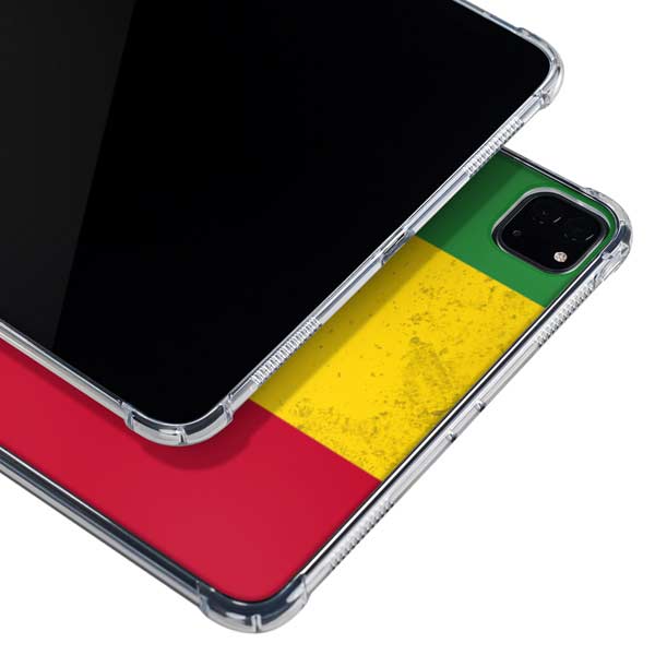 Marijuana Rasta Flag iPad Pro 11in (2024) Clear Case