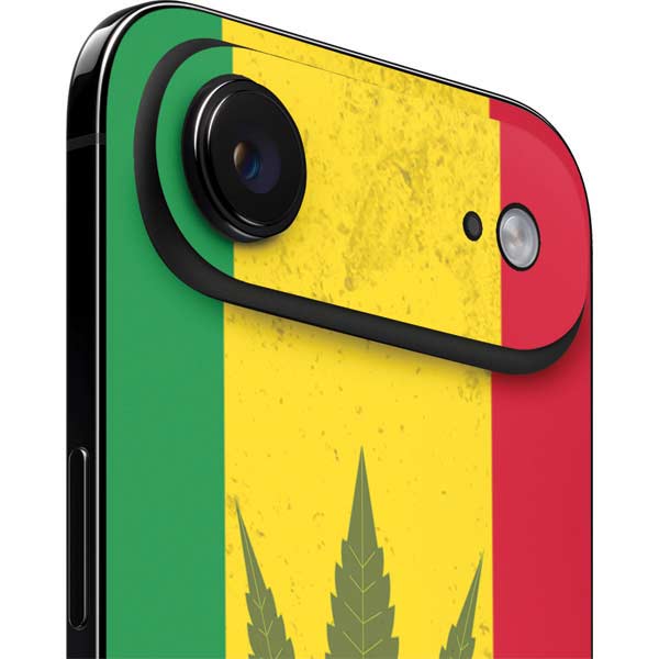 Marijuana Rasta Flag iPhone 17 Air Skin