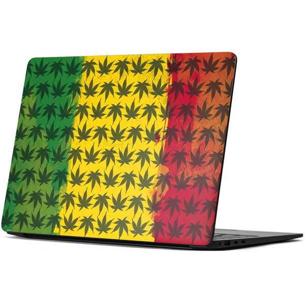 Marijuana Rasta Pattern Surface Laptop 7 13.8in Skin