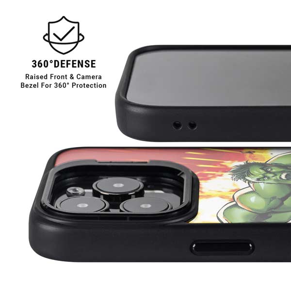 Marvel Avengers Assemble Hulk iPhone 14 Pro Kickstand Case