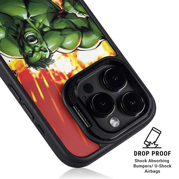 Marvel Avengers Assemble Hulk iPhone 14 Pro Kickstand Case