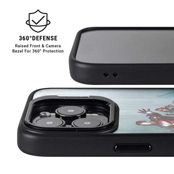 Marvel Avengers Assemble iPhone 14 Pro Kickstand Case