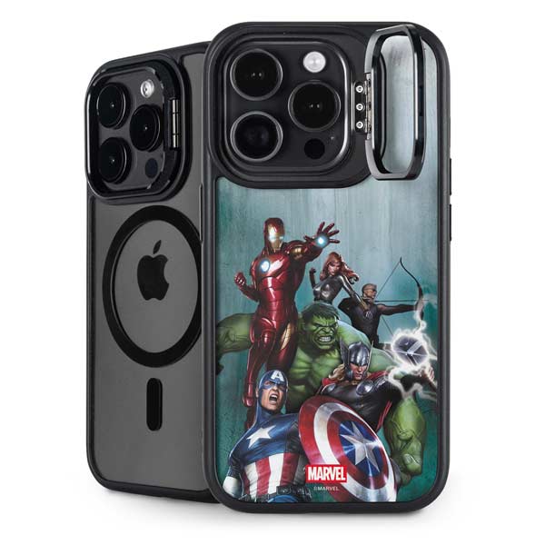 Marvel Avengers Assemble iPhone 14 Pro Max Kickstand Case
