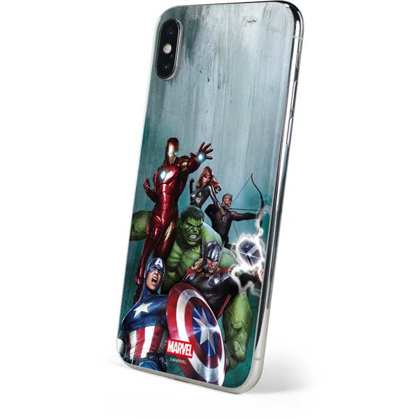 Marvel Avengers Assemble iPhone XS Skin