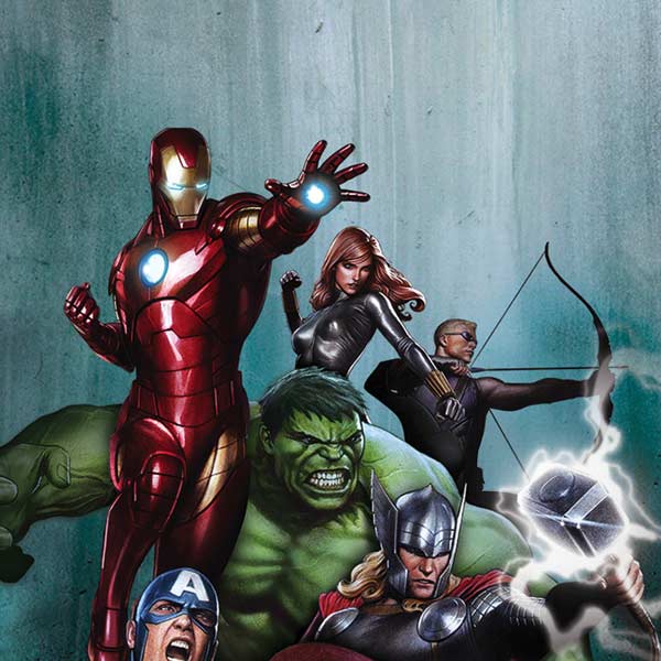 Marvel Avengers Assemble iPhone XS Skin