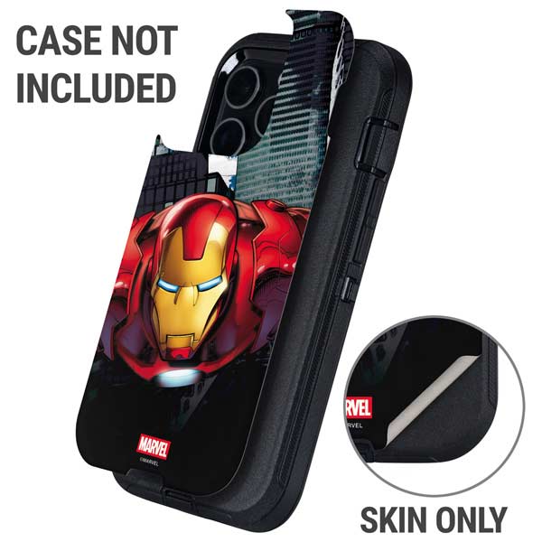 Marvel Avengers Assemble Iron Man Otterbox Defender iPhone Skin