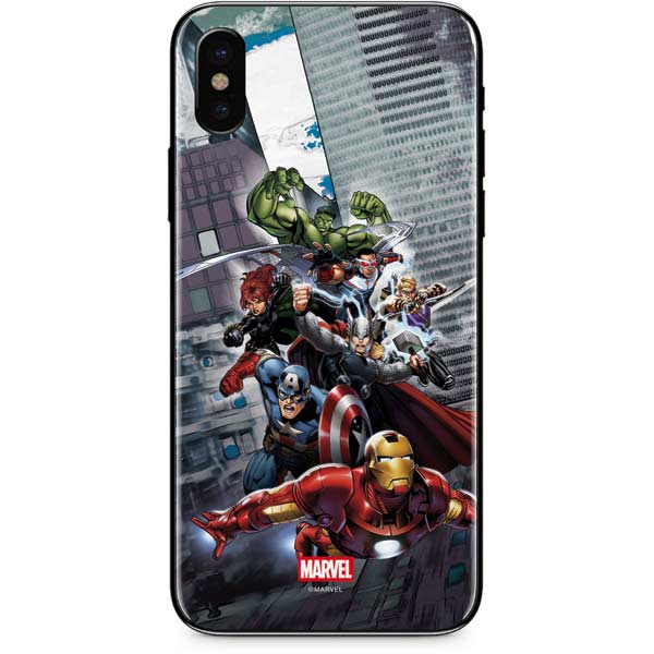 Marvel Avengers Attack iPhone XS Max Skin