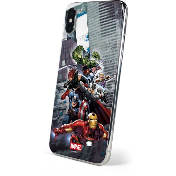 Marvel Avengers Attack iPhone XS Skin