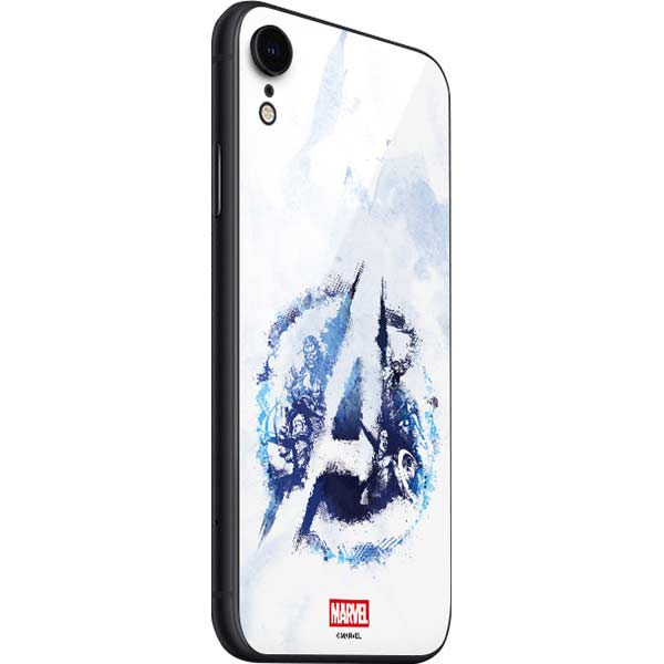 Marvel Avengers Blue Logo iPhone SE (2nd & 3rd Gen) Skin