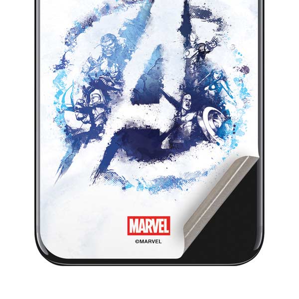 Marvel Avengers Blue Logo iPhone SE (2nd & 3rd Gen) Skin