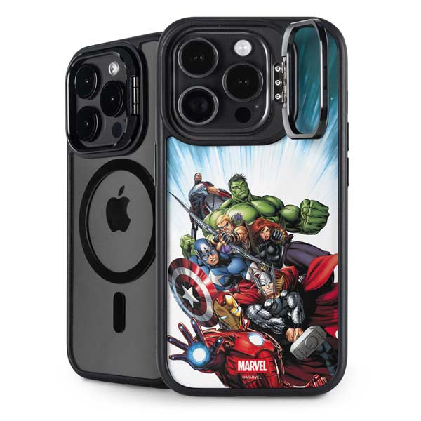 Marvel Avengers Team iPhone 14 Pro Max Kickstand Case