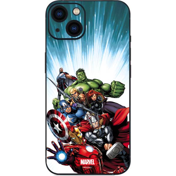 Marvel Avengers Team iPhone 15 Skin
