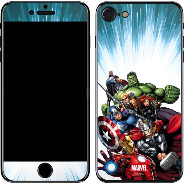 Marvel Avengers Team iPhone SE (2nd & 3rd Gen) Skin