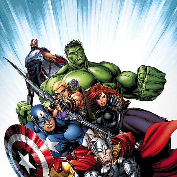 Marvel Avengers Team iPhone XS Skin