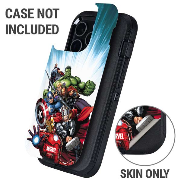 Marvel Avengers Team Otterbox Defender iPhone Skin
