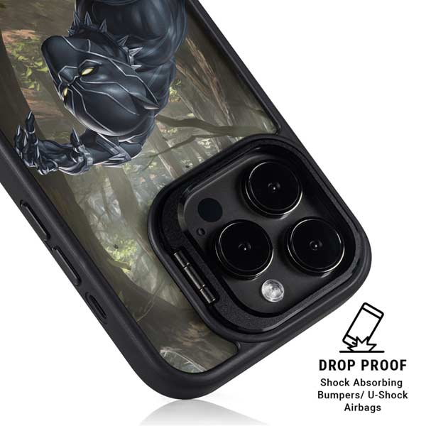 Marvel Black Panther In the Jungle iPhone 14 Pro Kickstand Case