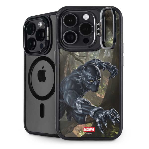 Marvel Black Panther In the Jungle iPhone 14 Pro Max Kickstand Case
