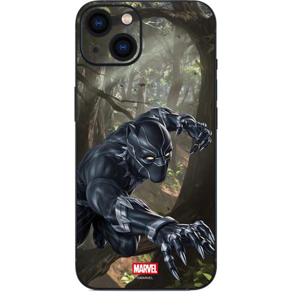 Marvel Black Panther In the Jungle iPhone 15 Skin