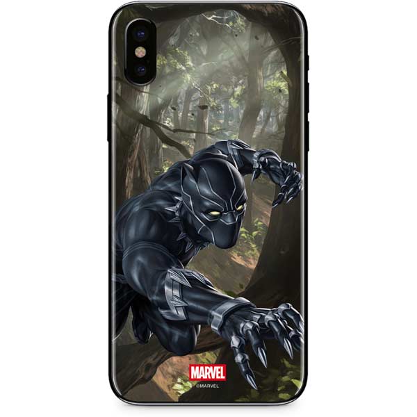Marvel Black Panther In the Jungle iPhone XS Skin