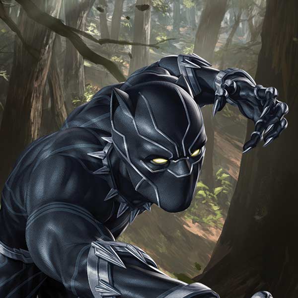 Marvel Black Panther In the Jungle iPhone XS Skin