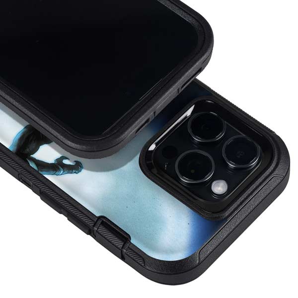 Marvel Black Panther Jumping Through Air Otterbox Defender iPhone Skin