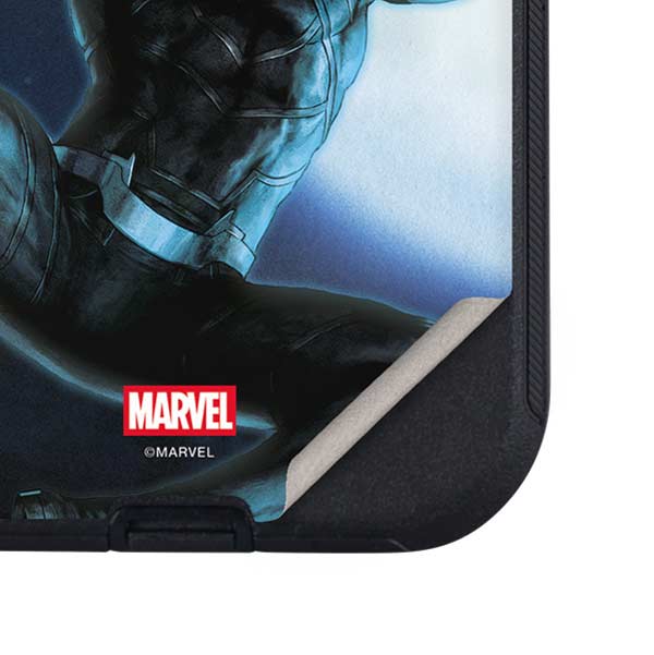 Marvel Black Panther Jumping Through Air Otterbox Defender iPhone Skin