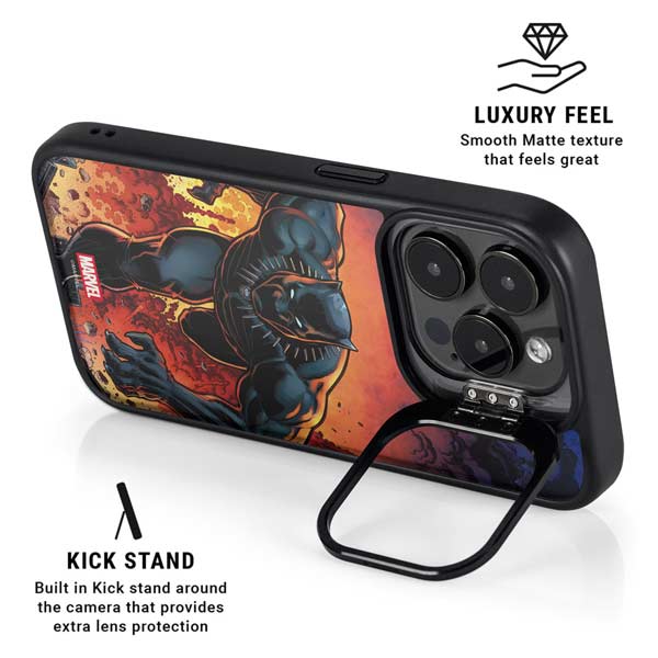 Marvel Black Panther Rise of Black Panther iPhone 14 Pro Kickstand Case
