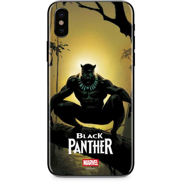 Marvel Black Panther TChalla King of Wakanda iPhone XS Skin