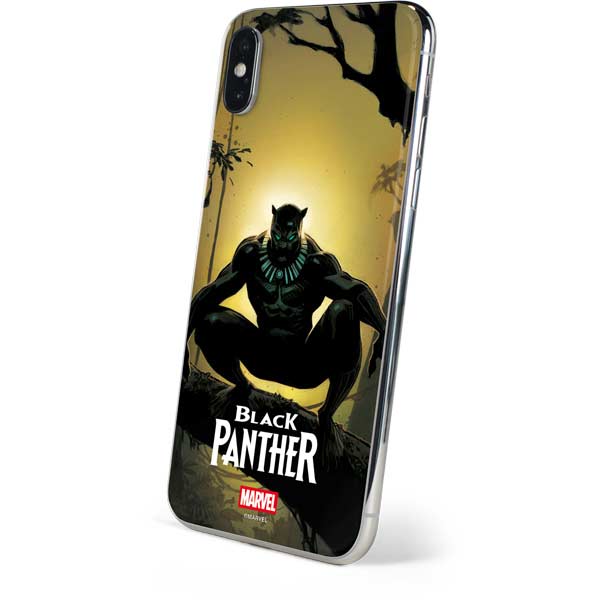Marvel Black Panther TChalla King of Wakanda iPhone XS Skin