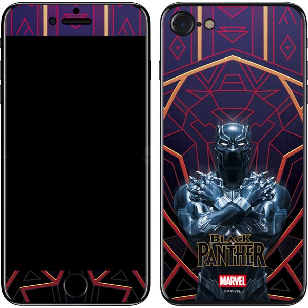 Marvel Black Panther Wakanda Salute iPhone SE (2nd & 3rd Gen) Skin