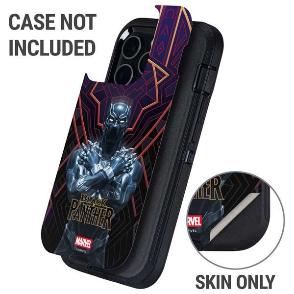 Marvel Black Panther Wakanda Salute Otterbox Defender iPhone Skin