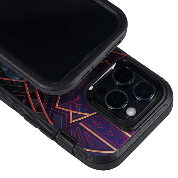 Marvel Black Panther Wakanda Salute Otterbox Defender iPhone Skin