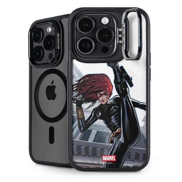 Marvel Black Widow High Kick iPhone 14 Pro Max Kickstand Case