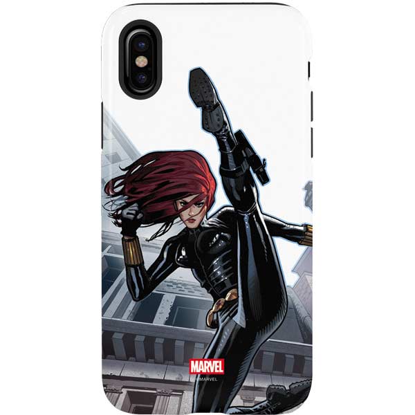Marvel Black Widow High Kick iPhone XS Pro Case