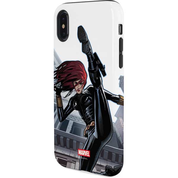 Marvel Black Widow High Kick iPhone XS Pro Case