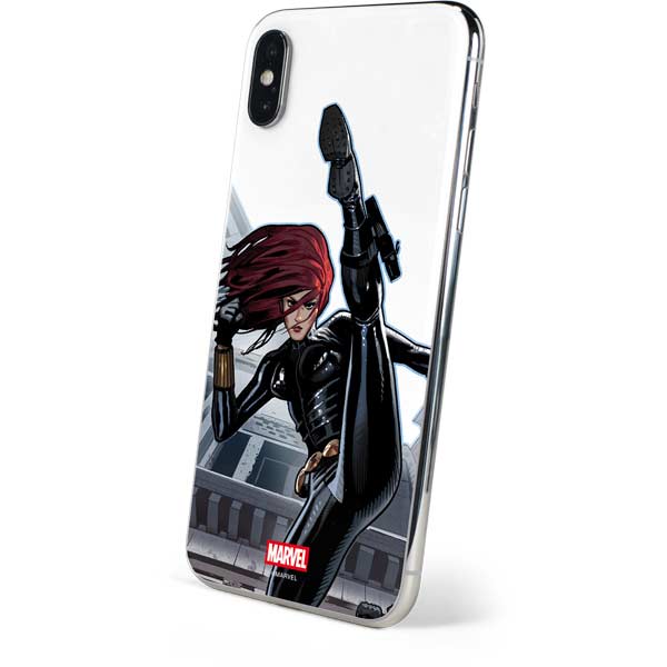 Marvel Black Widow High Kick iPhone XS Skin