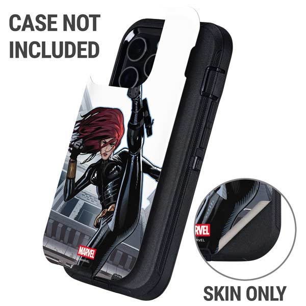 Marvel Black Widow High Kick Otterbox Defender iPhone Skin