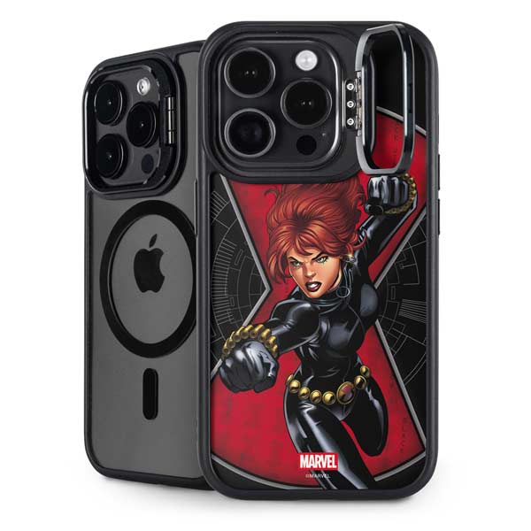Marvel Black Widow Natasha Romanova iPhone 14 Pro Kickstand Case