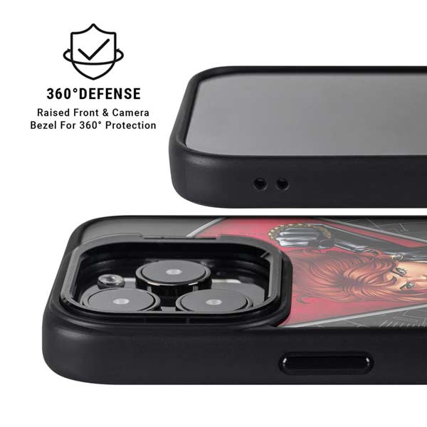 Marvel Black Widow Natasha Romanova iPhone 14 Pro Kickstand Case