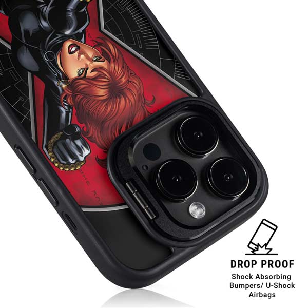 Marvel Black Widow Natasha Romanova iPhone 14 Pro Kickstand Case