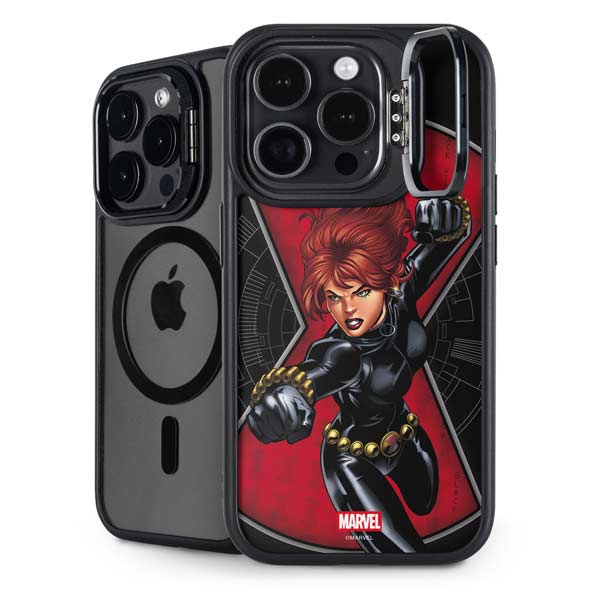 Marvel Black Widow Natasha Romanova iPhone 14 Pro Max Kickstand Case