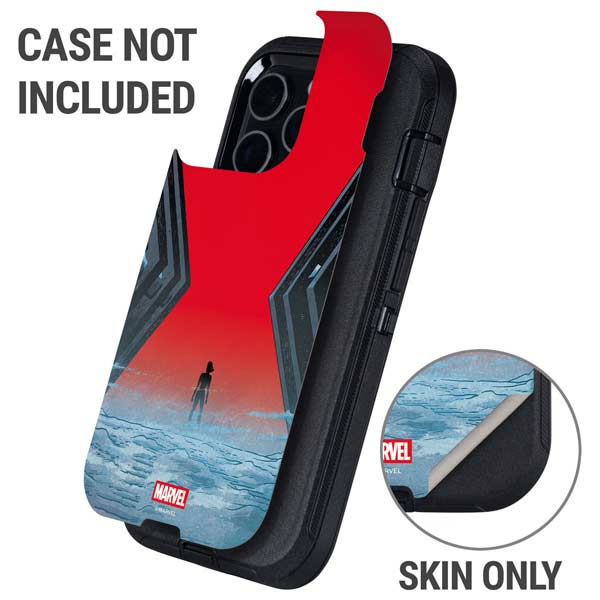 Marvel Black Widow No More Secrets Otterbox Defender iPhone Skin