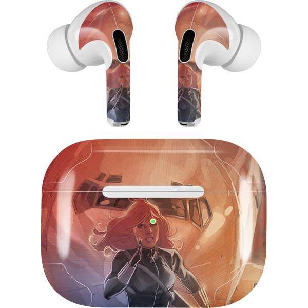 Marvel Black Widow Running AirPods Skins