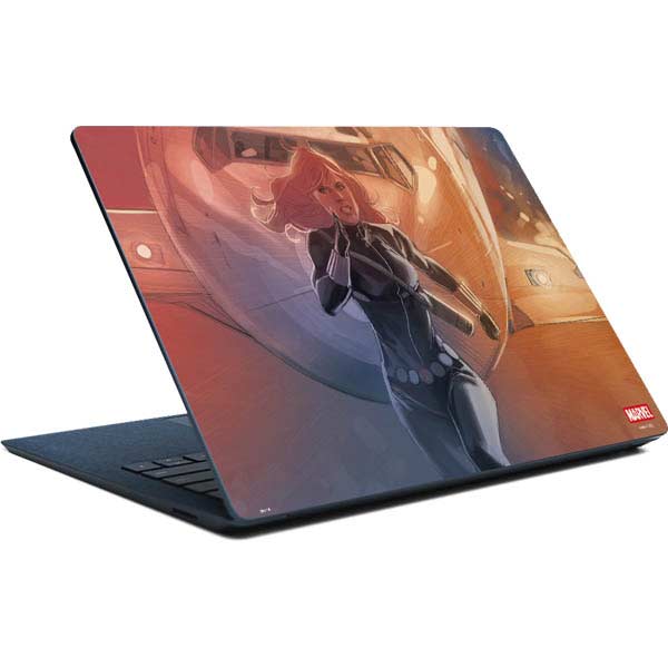 Marvel Black Widow Running Surface Laptop Skin