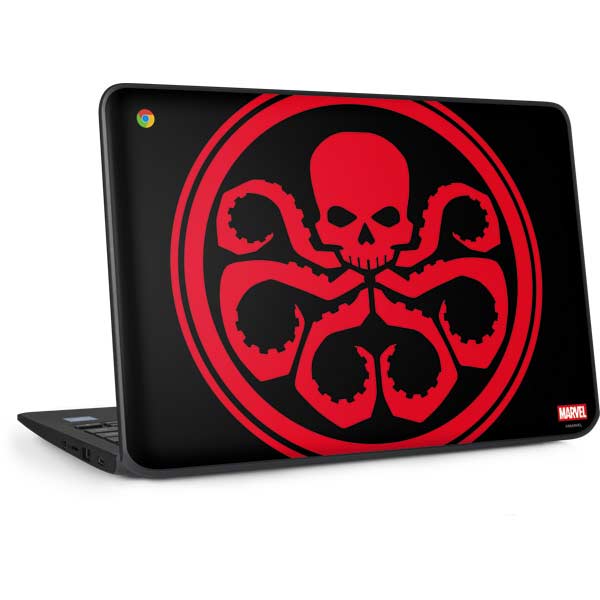 Marvel Captain America Hydra Symbol HP Chromebook Skin