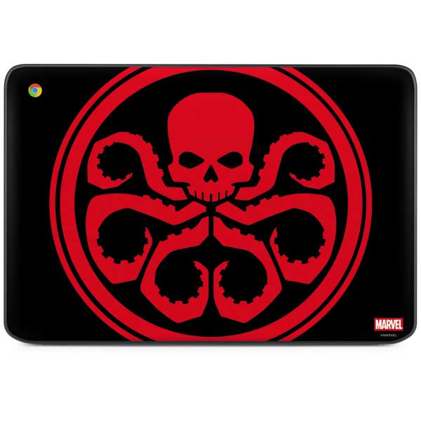 Marvel Captain America Hydra Symbol HP Chromebook Skin